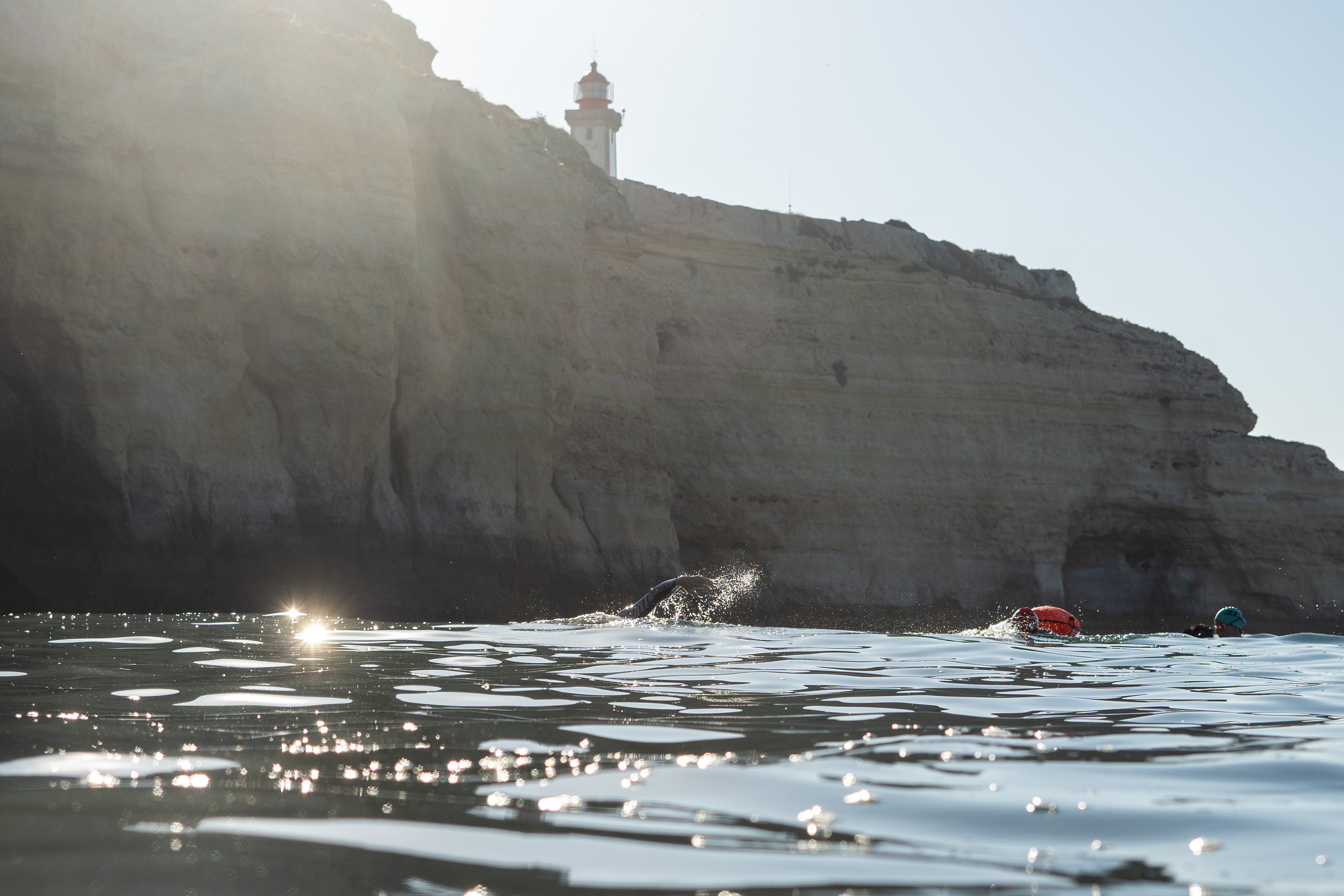 Open water swimming support